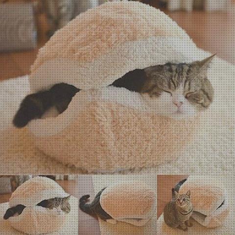 Las mejores camas gatos cama hamburguesa para gatos
