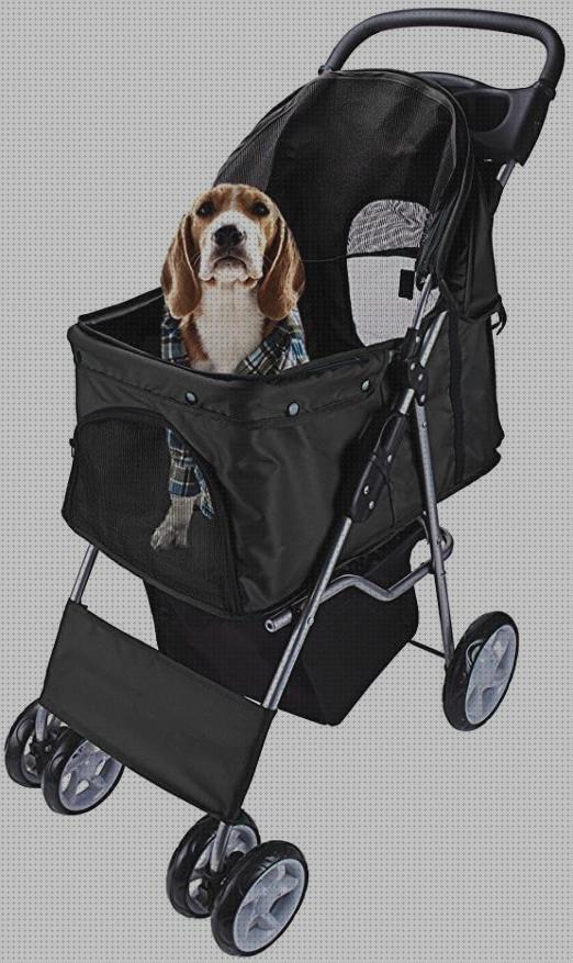 Review de carrito de 4 ruedas para mascotas perros