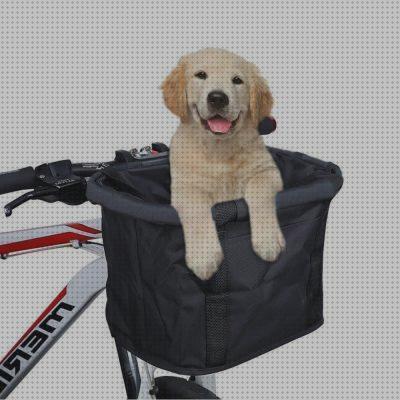Review de cesta bicicleta para mascotas delantera