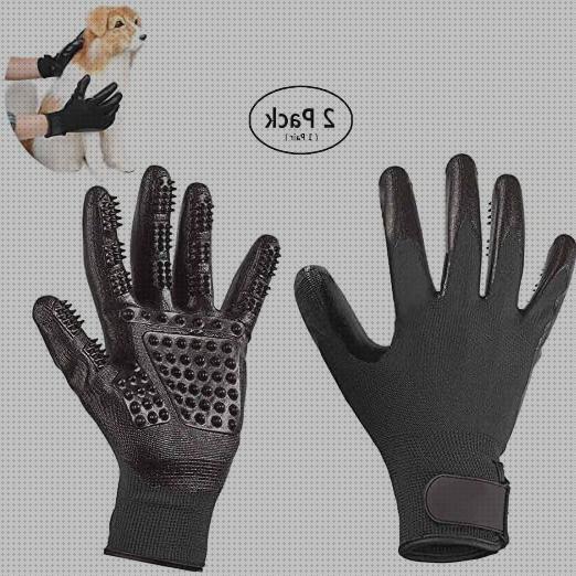 Review de guantes de aseo para mascotas con cinco dedos de goma