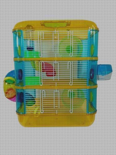 Review de jaulas para hamster de tres pisos